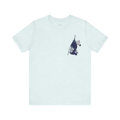 Ed The Zebra  Unisex Jersey Short Sleeve Tee