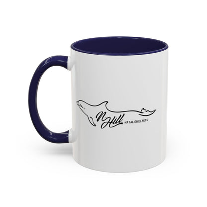 Copy of I Love Coffee and Orcas Accent Coffee Mug  15oz