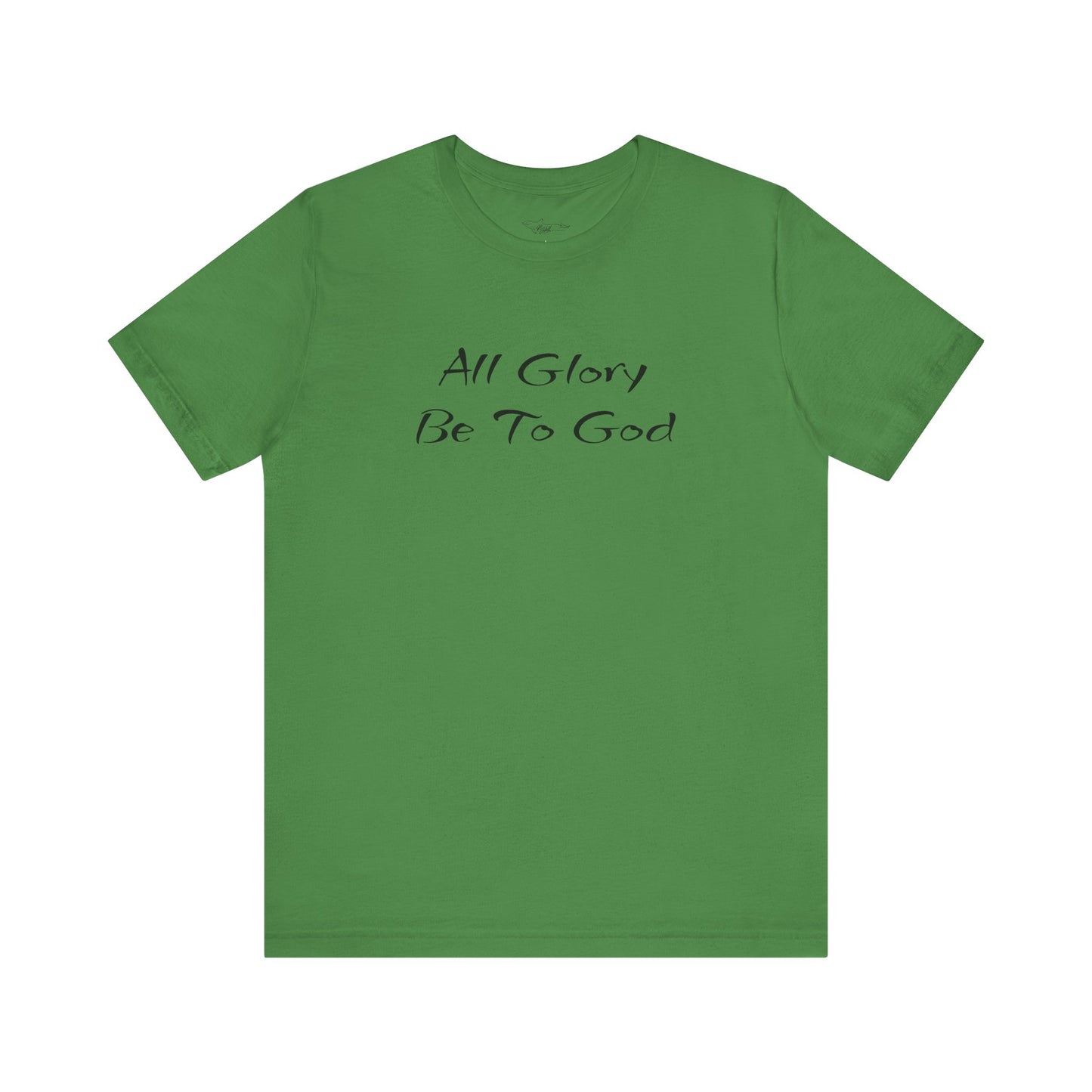 All Glory Be To God Jersey Short Sleeve Tee