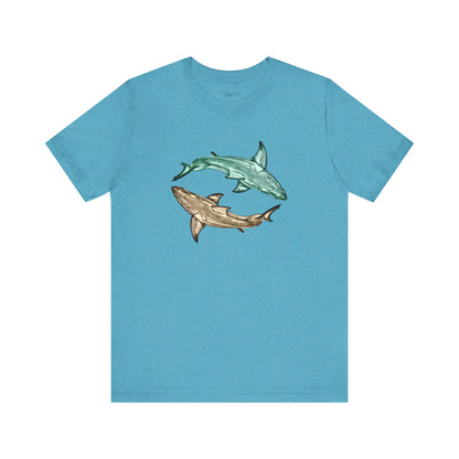Great White Shark Unisex Jersey Short Sleeve Tee