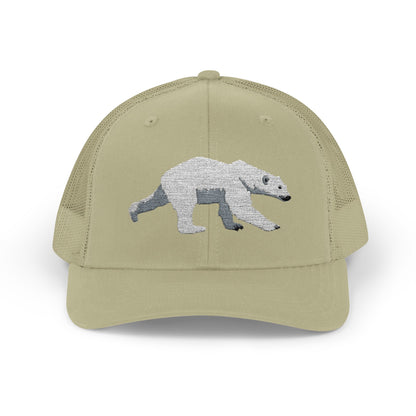 Polar Bear Snapback Trucker Cap