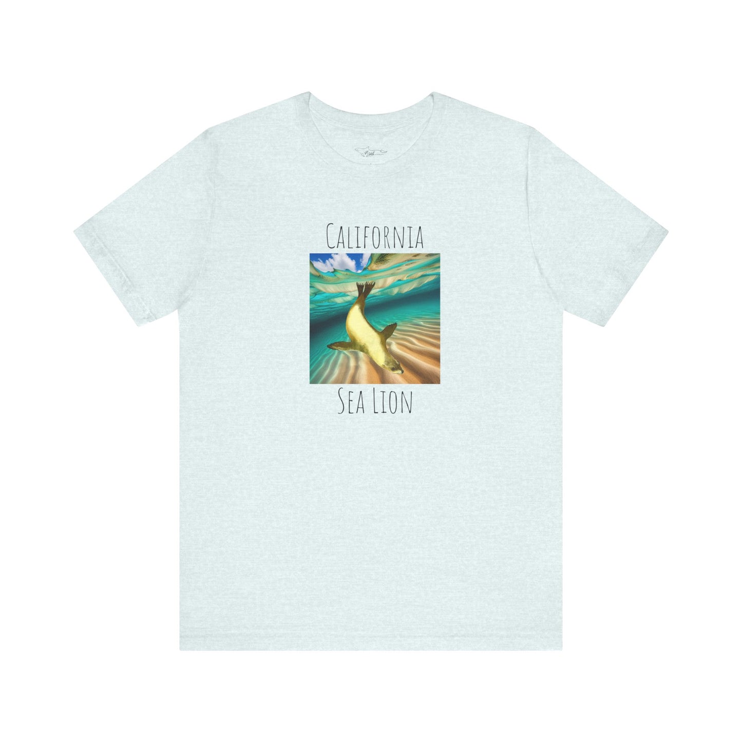 California Sea Lion Swim Unisex Jersey Short Sleeve Tee