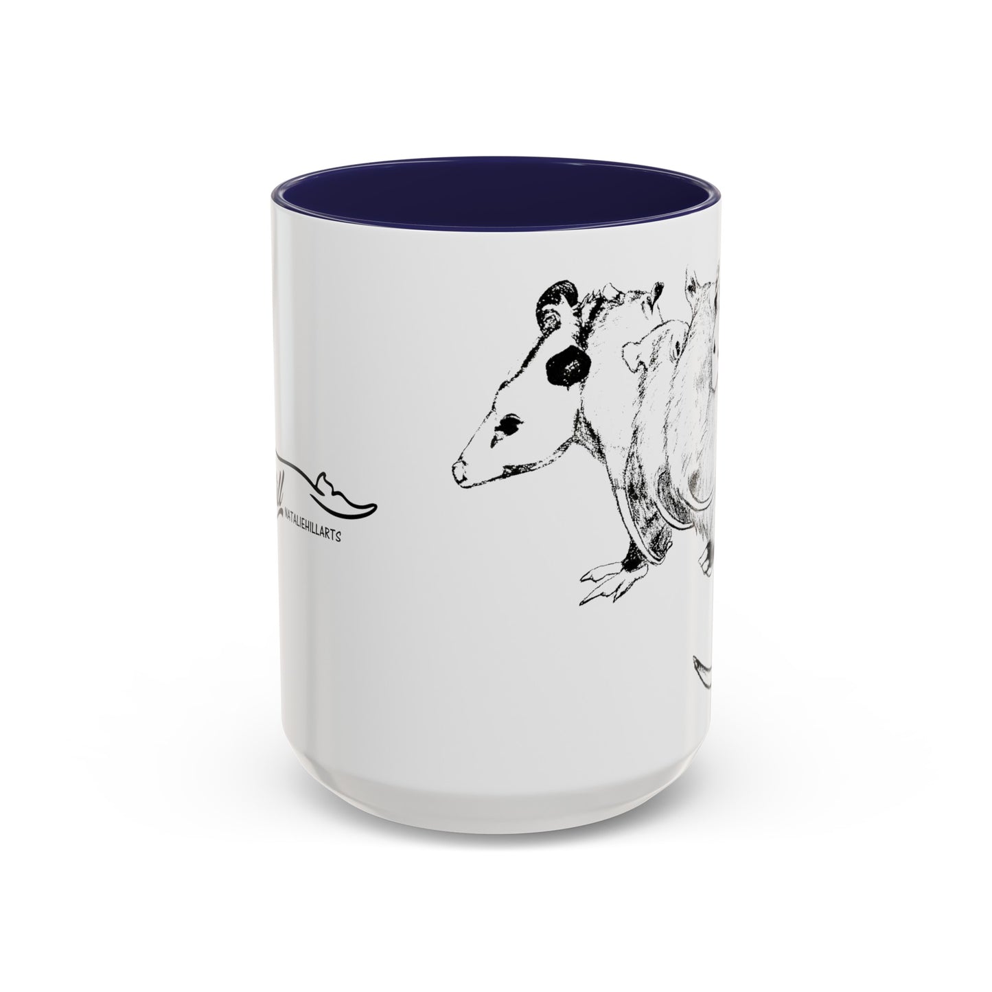 Opossum Accent Coffee Mug (11, 15oz)