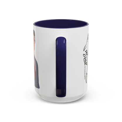 Here I Am, Lord Send Me- Charlie Kirk Accent Coffee Mug 15oz