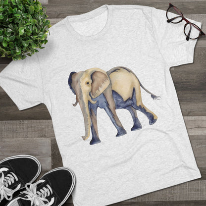 Elephant Unisex Tri-Blend Crew Tee