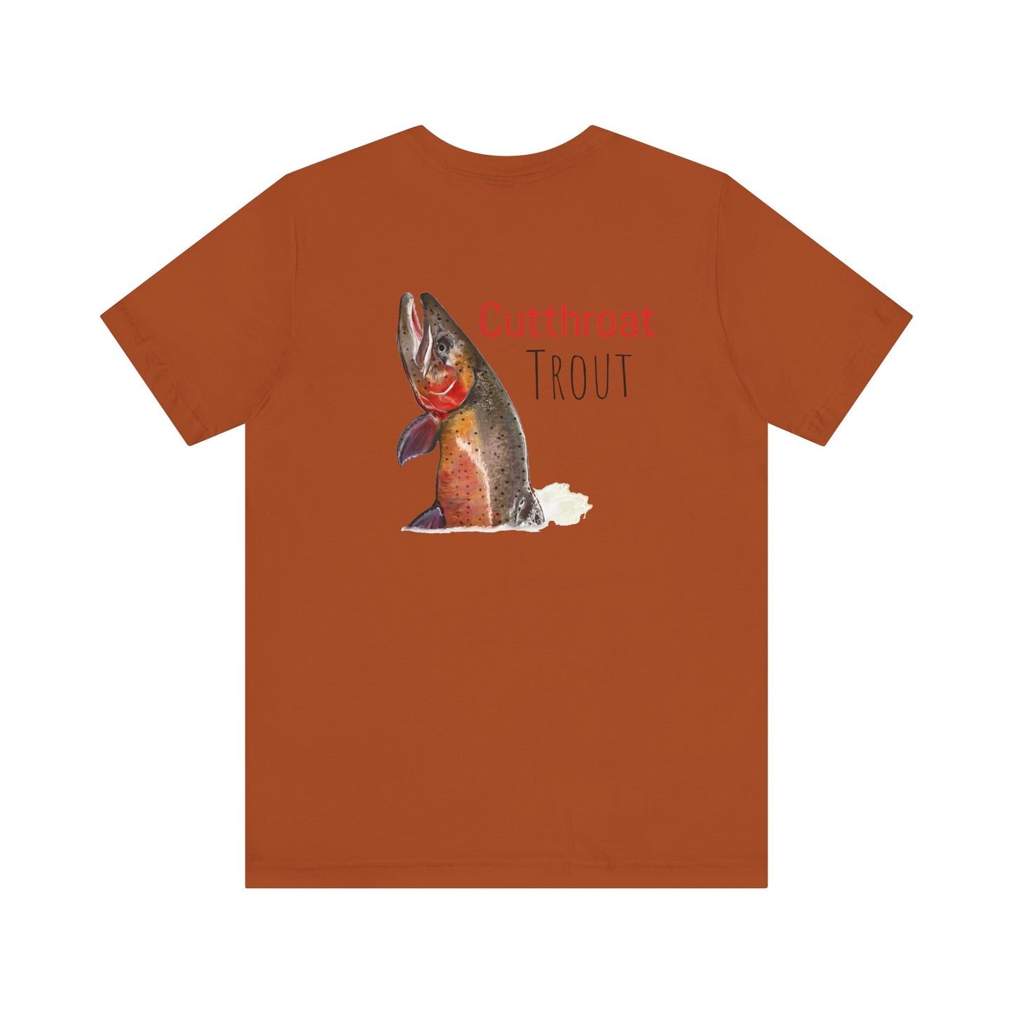 Cutthroat Trout Unisex Jersey Short Sleeve Tee