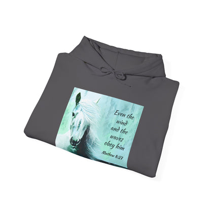 Horse Scripture Heavy Blend™ Hooded Sweatshirt