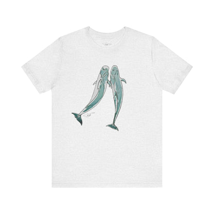 Pilot Whale Unisex Jersey Short Sleeve Tee