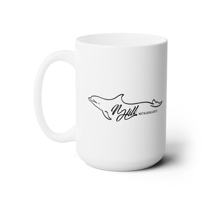 Tiki Treasure Orca Ceramic Mug 15oz