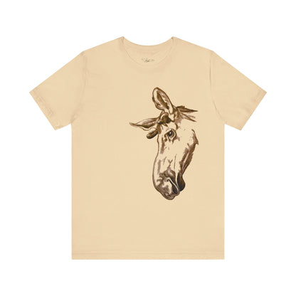 Curious Moose Unisex Jersey Short Sleeve Tee