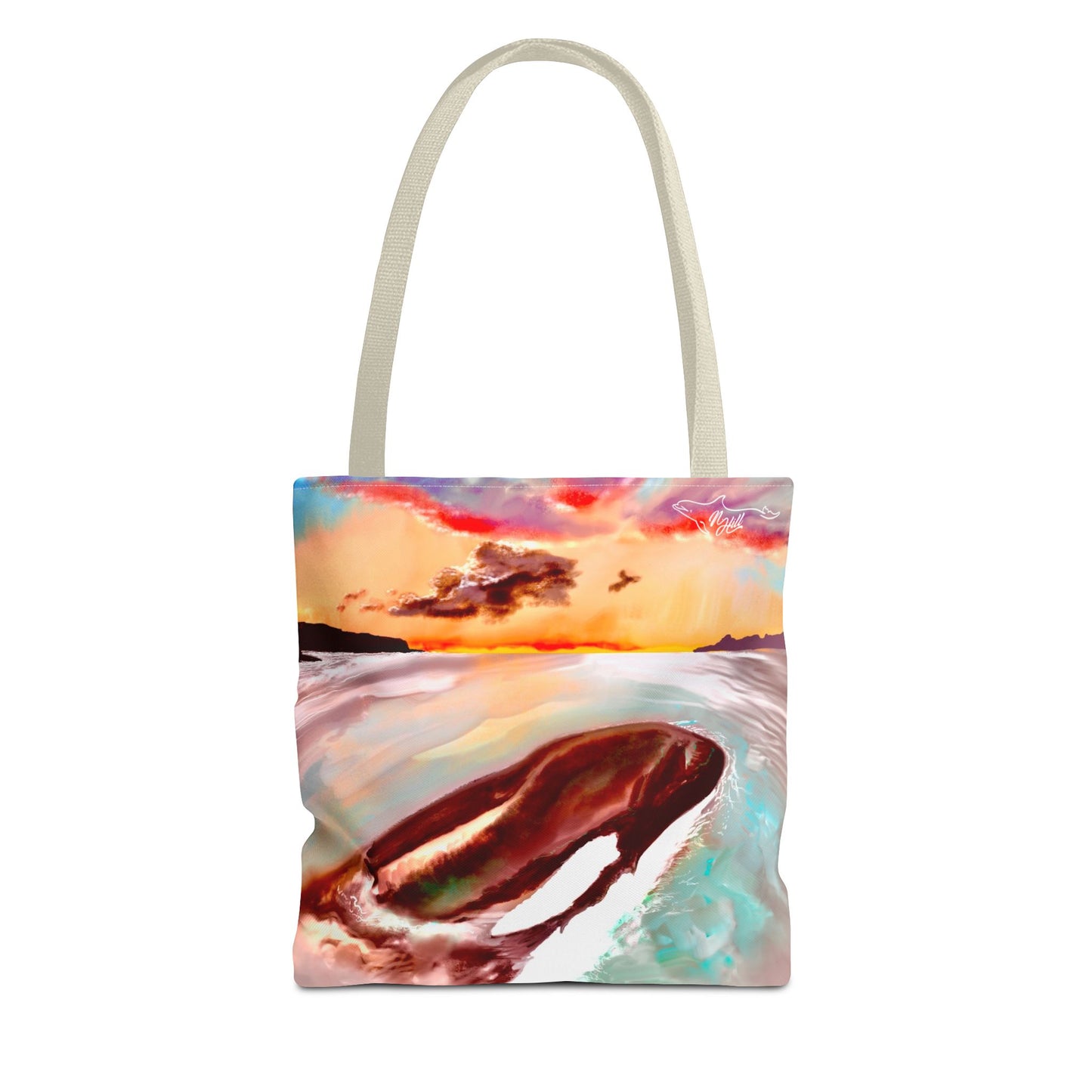 Tokitae Orca Tote Bag (AOP)