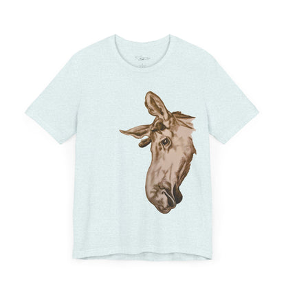 Curious Moose Unisex Jersey Short Sleeve Tee