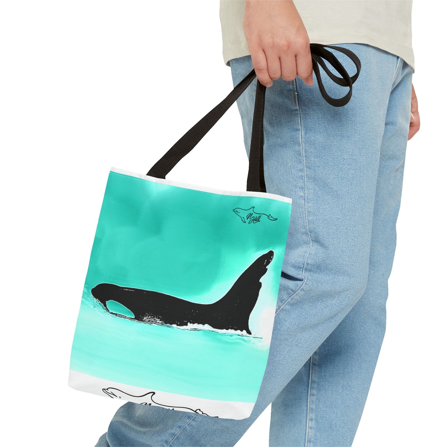 Orca Chainsaw Orca Tote Bag (AOP)