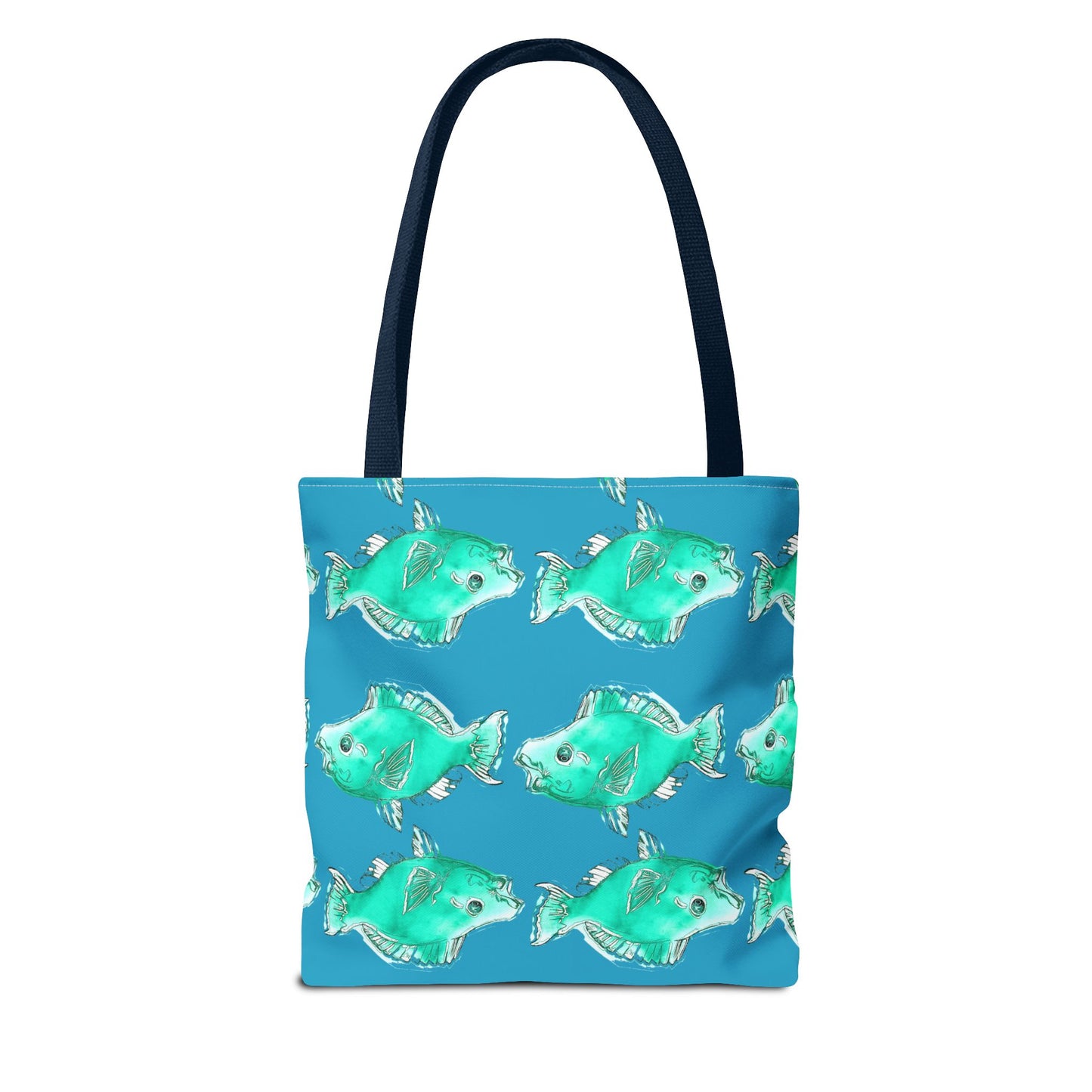 Blue Parrot FishTote Bag (AOP)