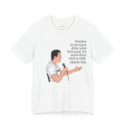 Charlie Unisex Jersey Short Sleeve Tee