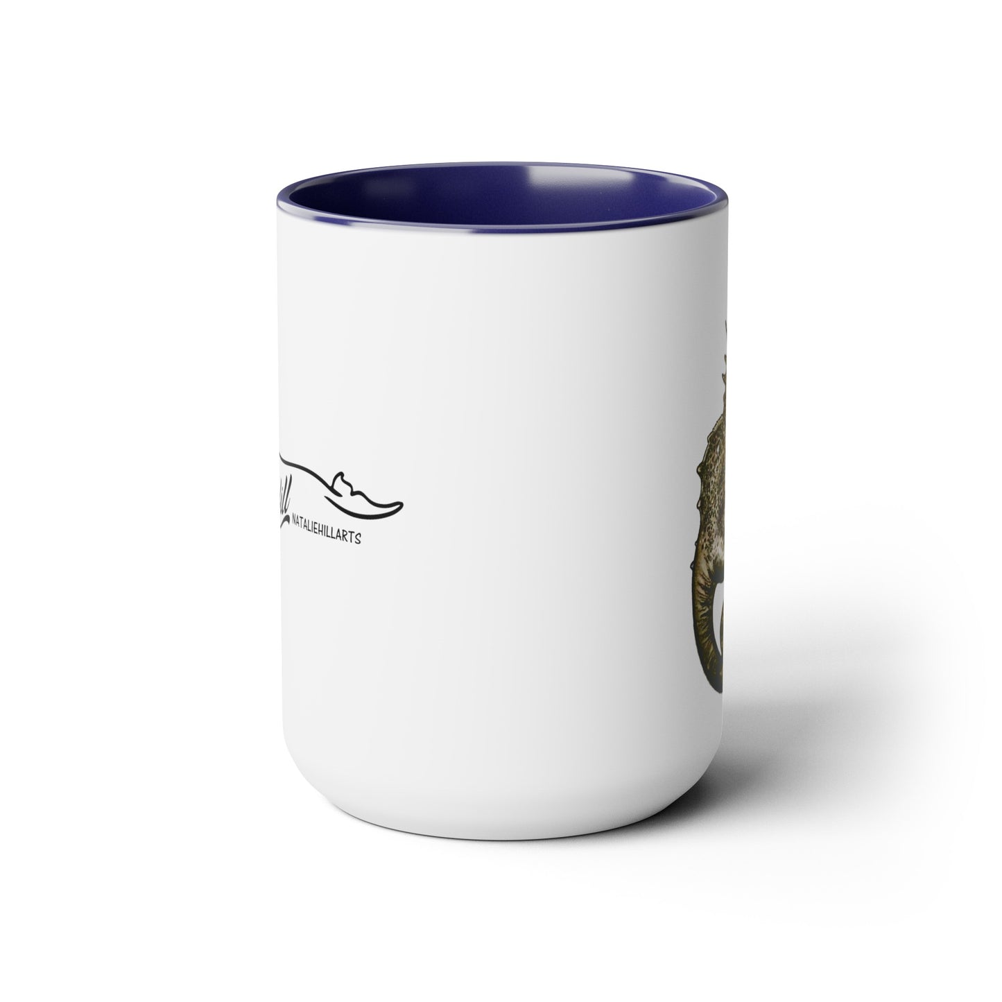 Sea Horse Two-Tone Coffee Mugs, 15oz