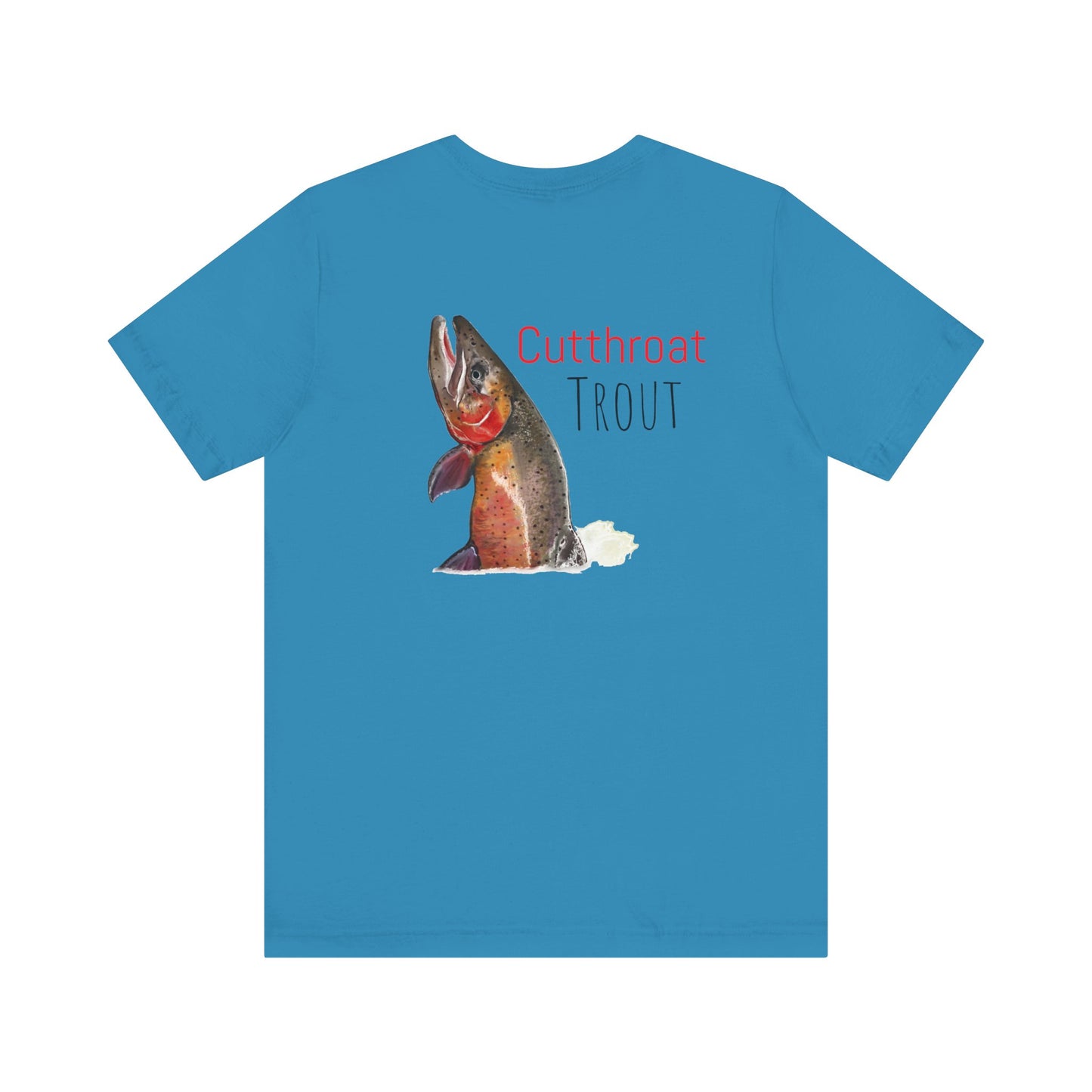 Cutthroat Trout Unisex Jersey Short Sleeve Tee