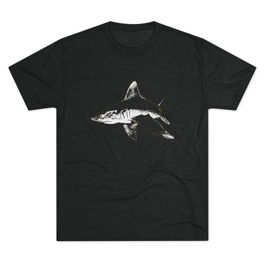 Shark Unisex Tri-Blend Crew Tee