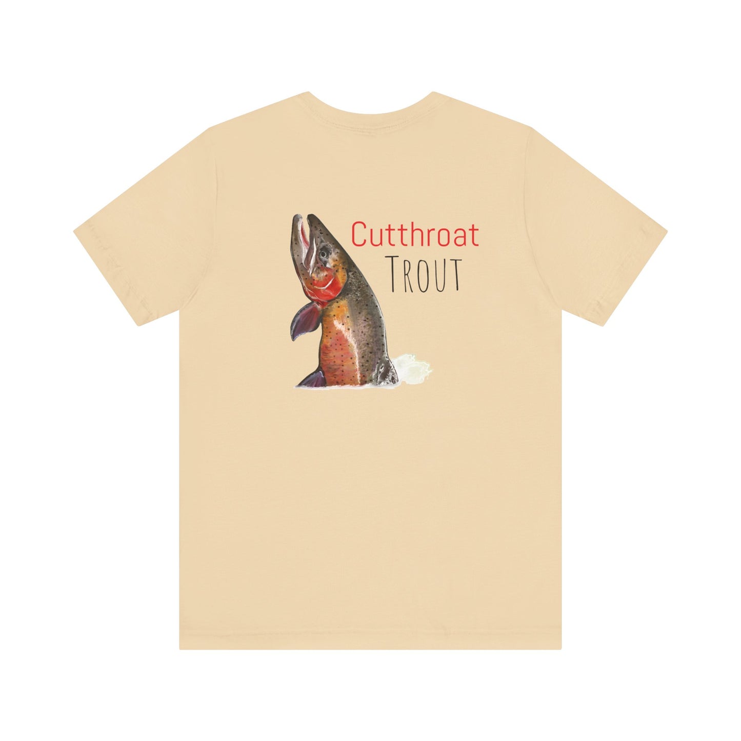 Cutthroat Trout Unisex Jersey Short Sleeve Tee