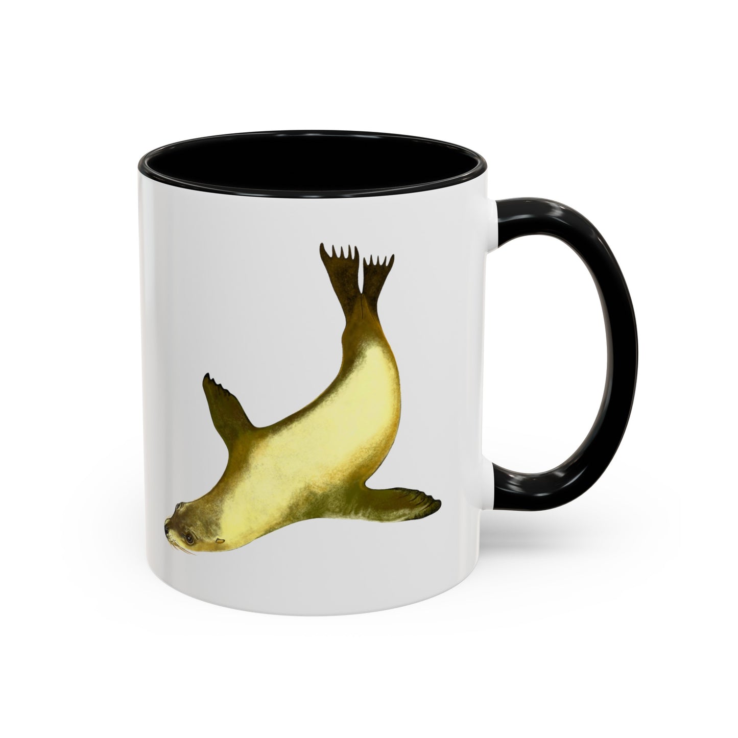 California Sea Lion Accent Coffee Mug, 11oz