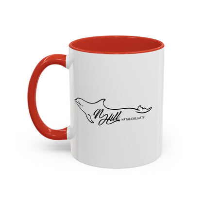 Copy of I Love Coffee and Orcas Accent Coffee Mug  15oz