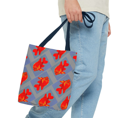 Garibaldi Damselfish Fish Tote Bag (AOP)