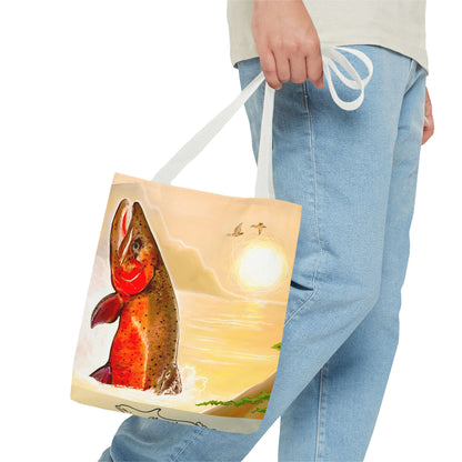 Cutthroat Trout Tote Bag (AOP)