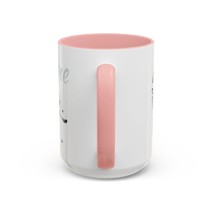 Hupomone Accent Coffee Mug (11, 15oz)