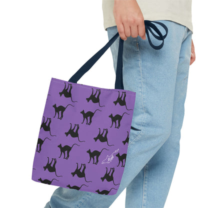 Black Cat Tote Bag (AOP)