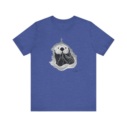 Sea Otter Unisex Jersey Short Sleeve Tee