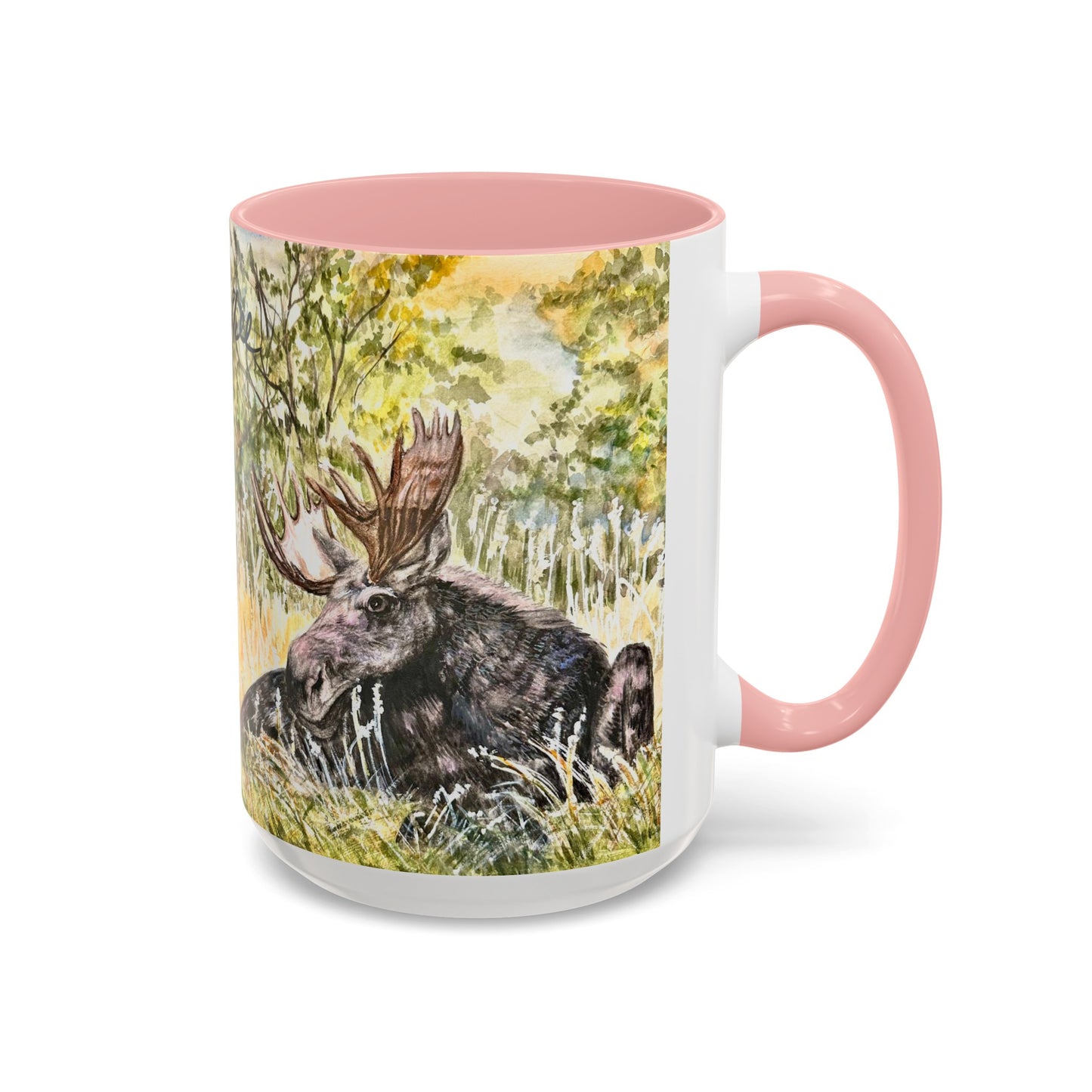 Moose Accent Coffee Mug 15oz