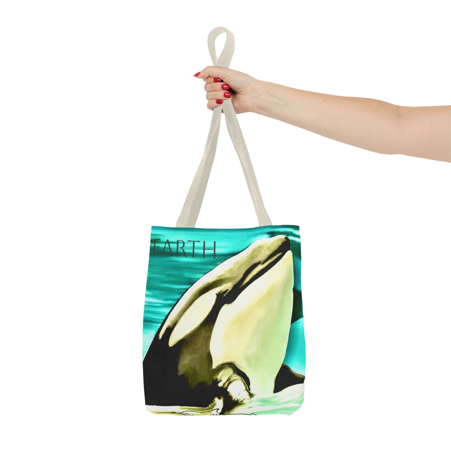 Earth Orca Tribute Tote Bag (AOP)