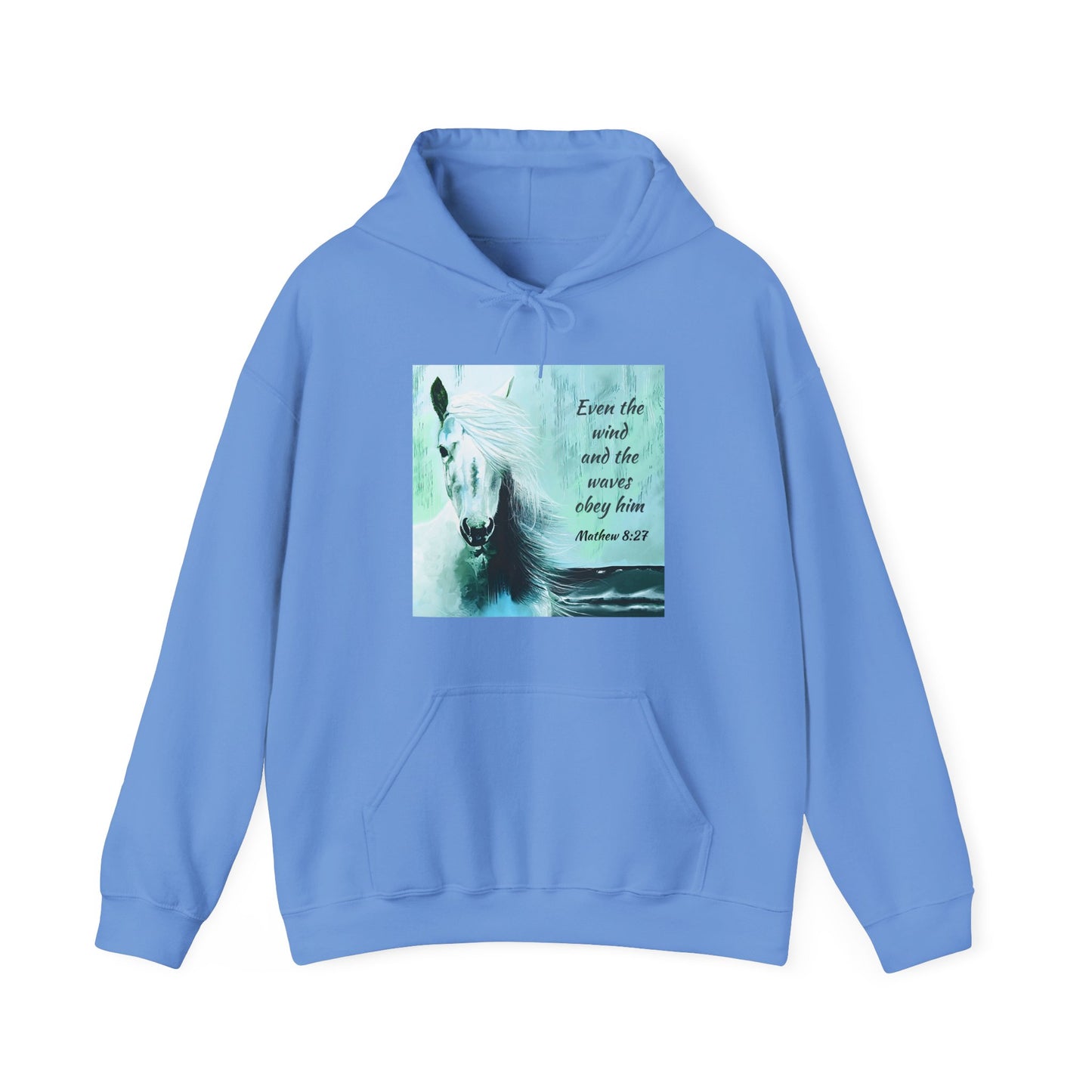 Horse Scripture Heavy Blend™ Hooded Sweatshirt