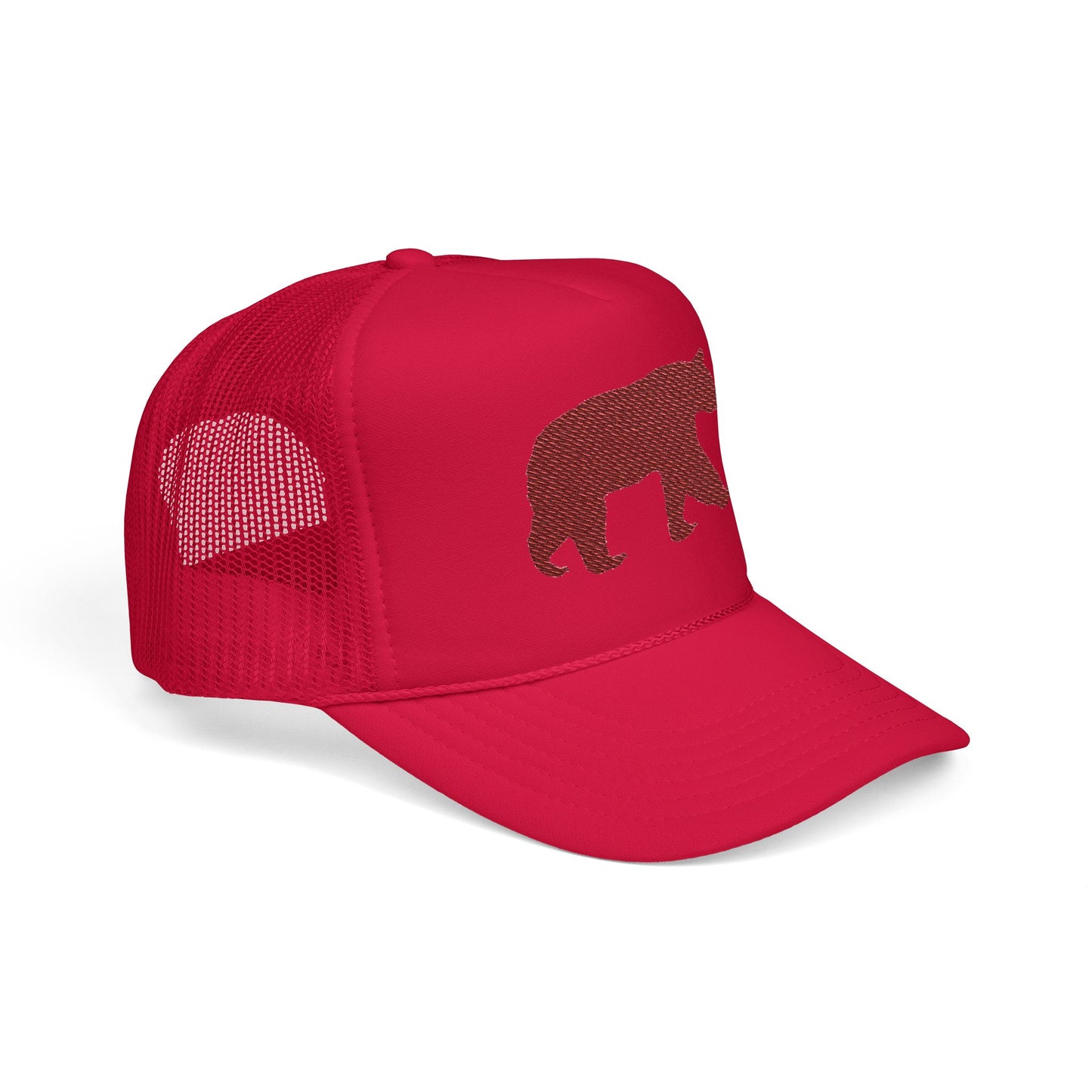 Bear Foam Trucker Hat (Embroidery)