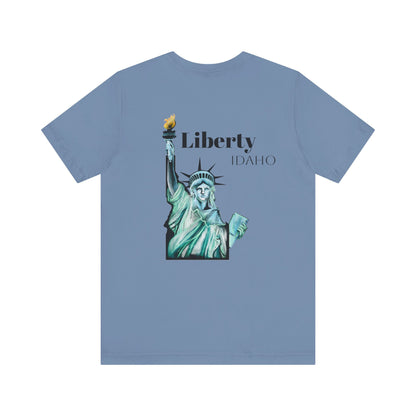 Statue of Liberty Idaho Jersey Short Sleeve Tee