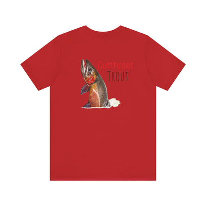 Cutthroat Trout Unisex Jersey Short Sleeve Tee