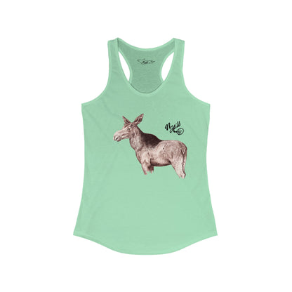 Hidden Springs Moose Women's Ideal Racerback Tank