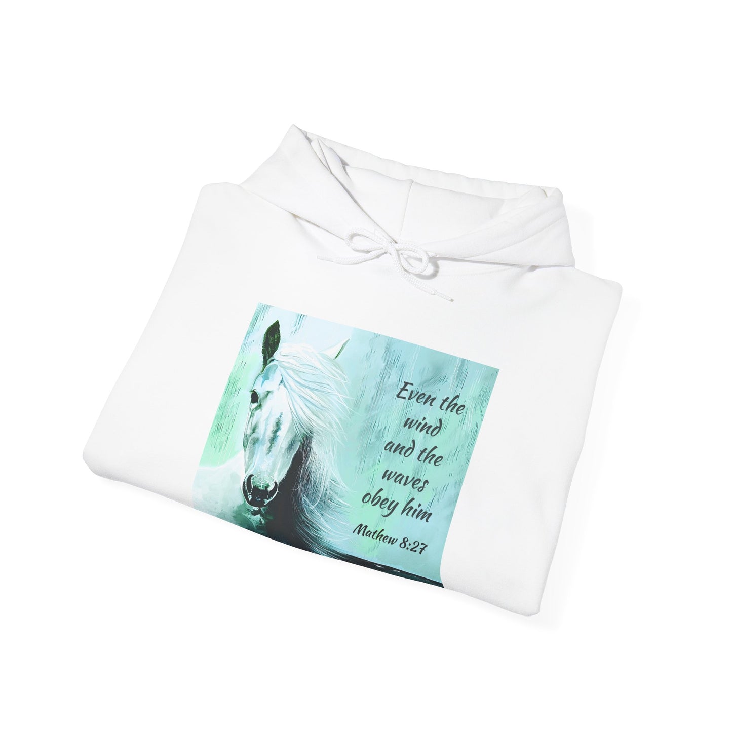 Horse Scripture Heavy Blend™ Hooded Sweatshirt