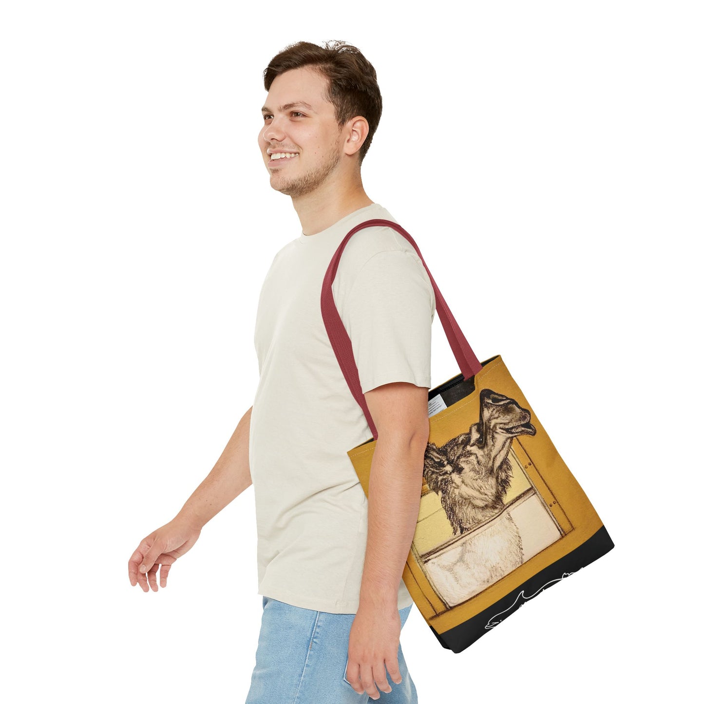 Bussin Clyde The Camel Tote Bag (AOP)