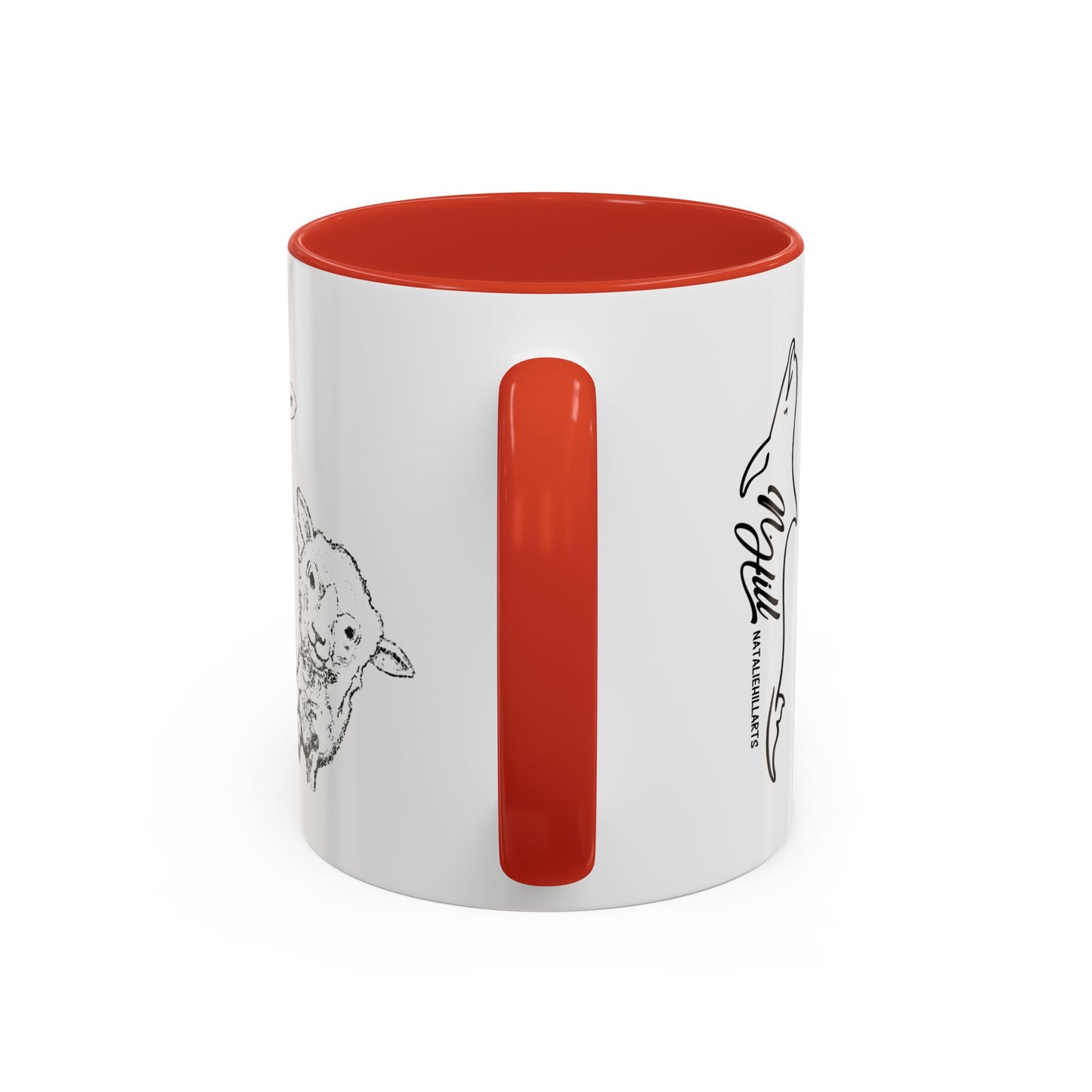 Get In The Heard Sheep Accent Coffee Mug (11, 15oz)