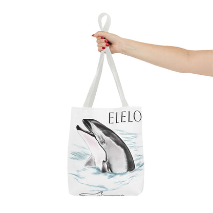 Elelo Pacific White Sided Dolphin Tote Bag (AOP)