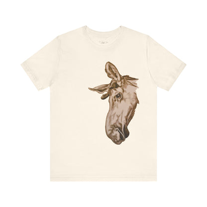 Curious Moose Unisex Jersey Short Sleeve Tee