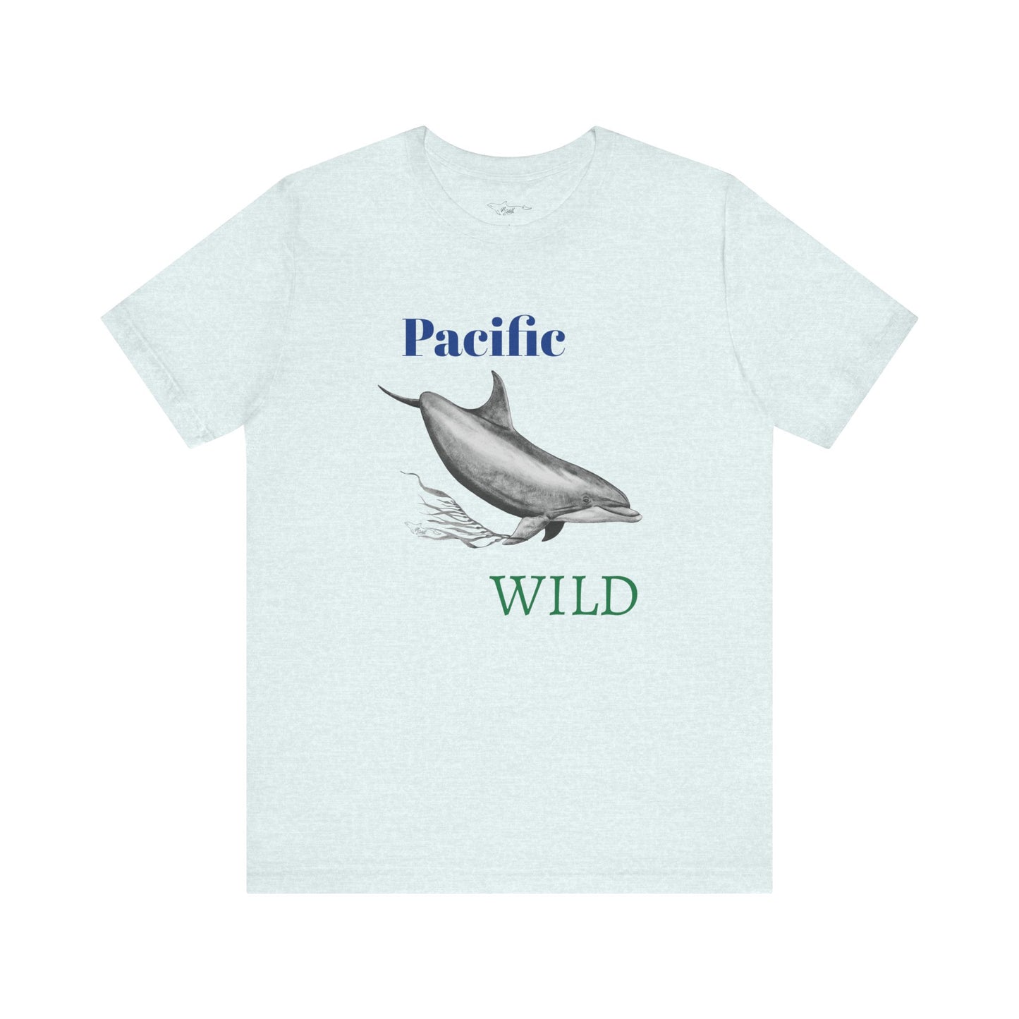 Pacific Wild Dolphin Unisex Jersey Short Sleeve Tee