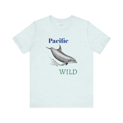 Pacific Wild Dolphin Unisex Jersey Short Sleeve Tee