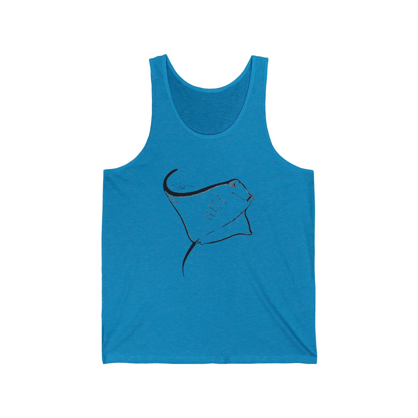 Manta Ray Unisex Jersey Tank