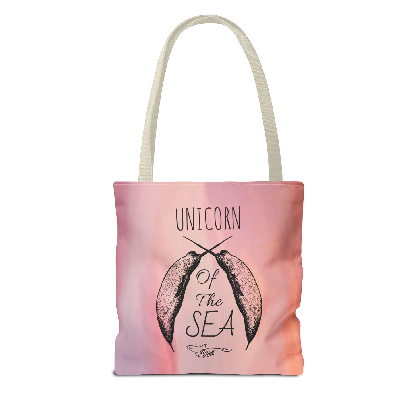 Unicorn of the Sea Tote Bag (AOP)