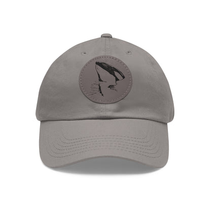 Tiki Orca Hat with Leather Patch (Round)