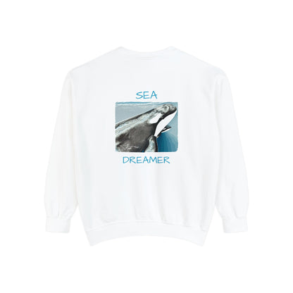 Orca Unisex Garment-Dyed Sweatshirt