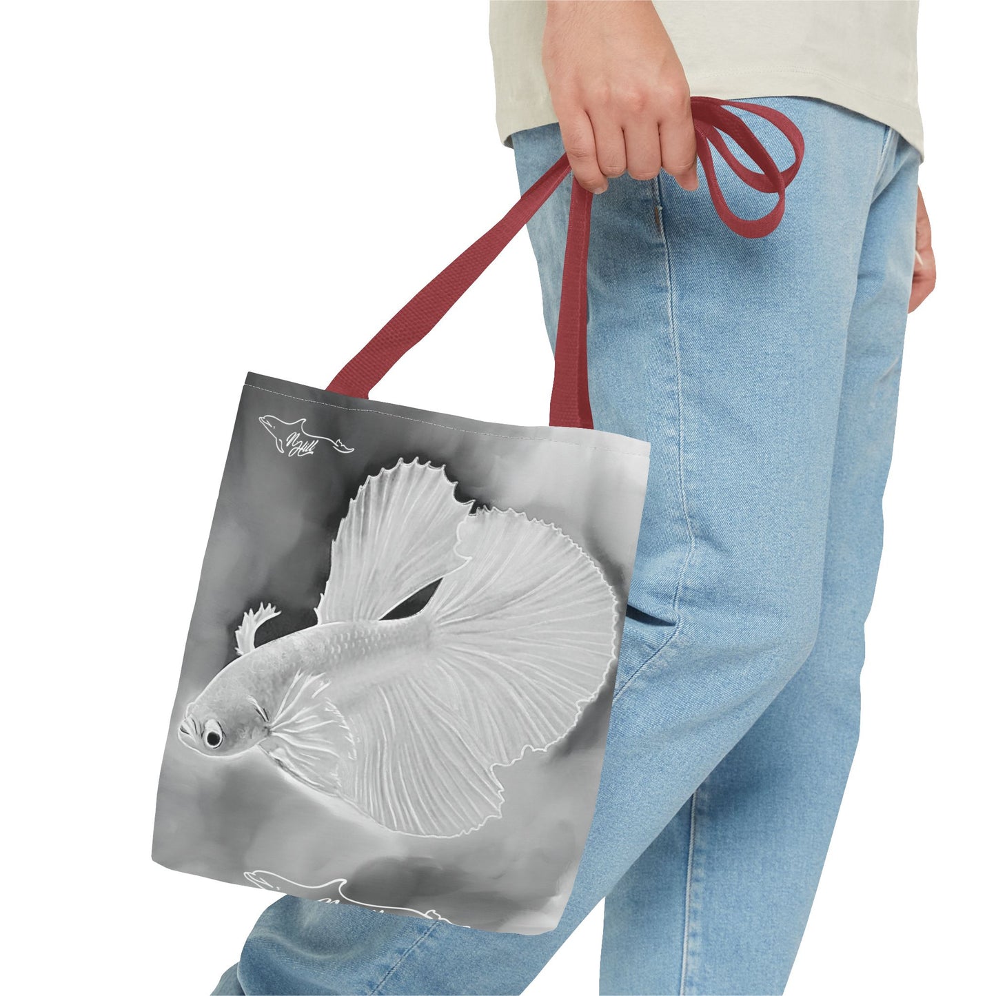 Betta Fish Tote Bag (AOP)