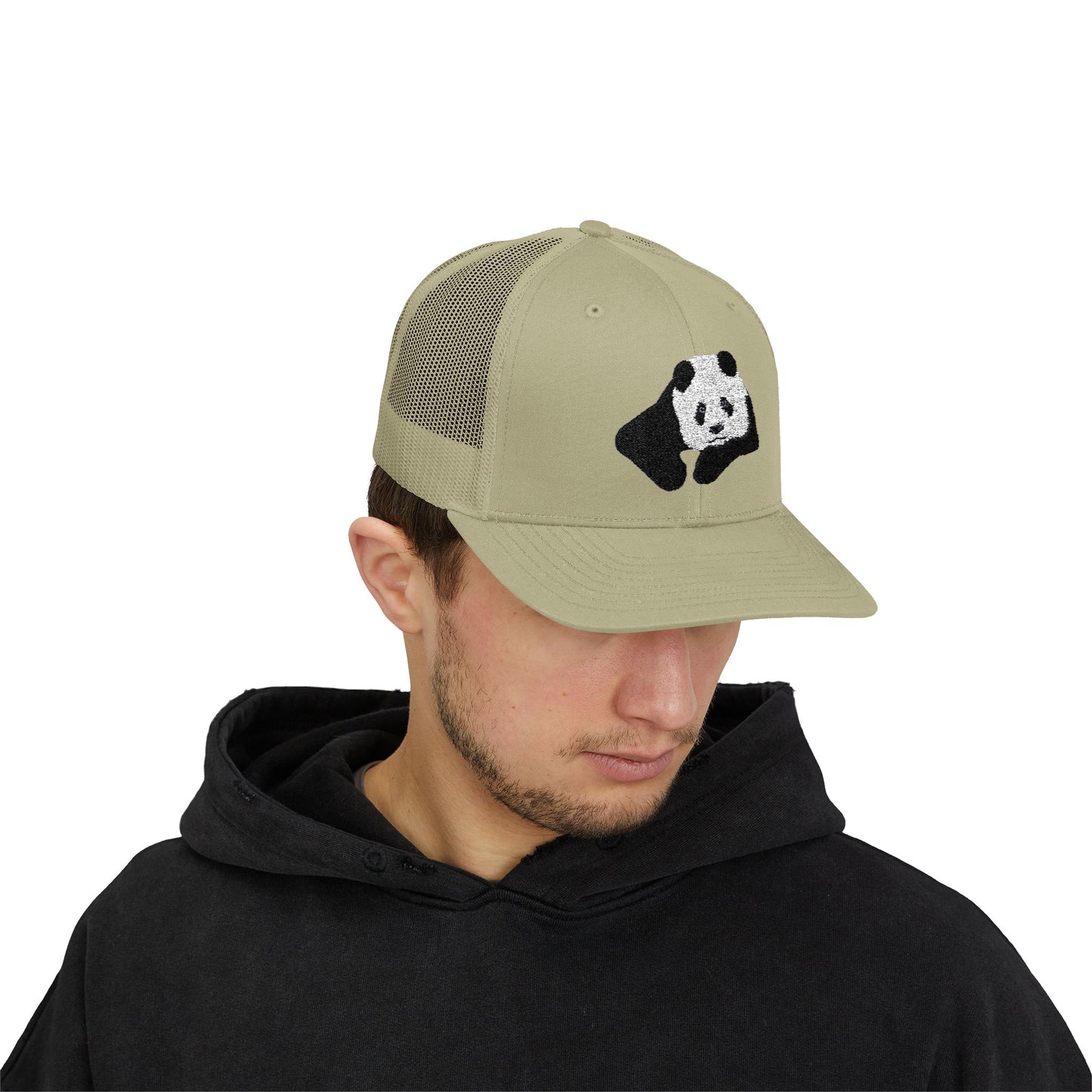 Panda Snapback Trucker Cap